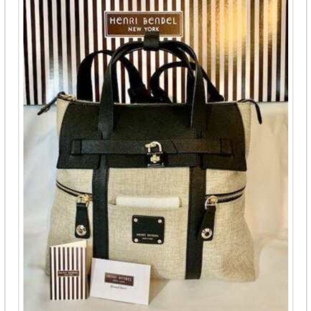 Large Henri Bendel Jetsetter Backpack